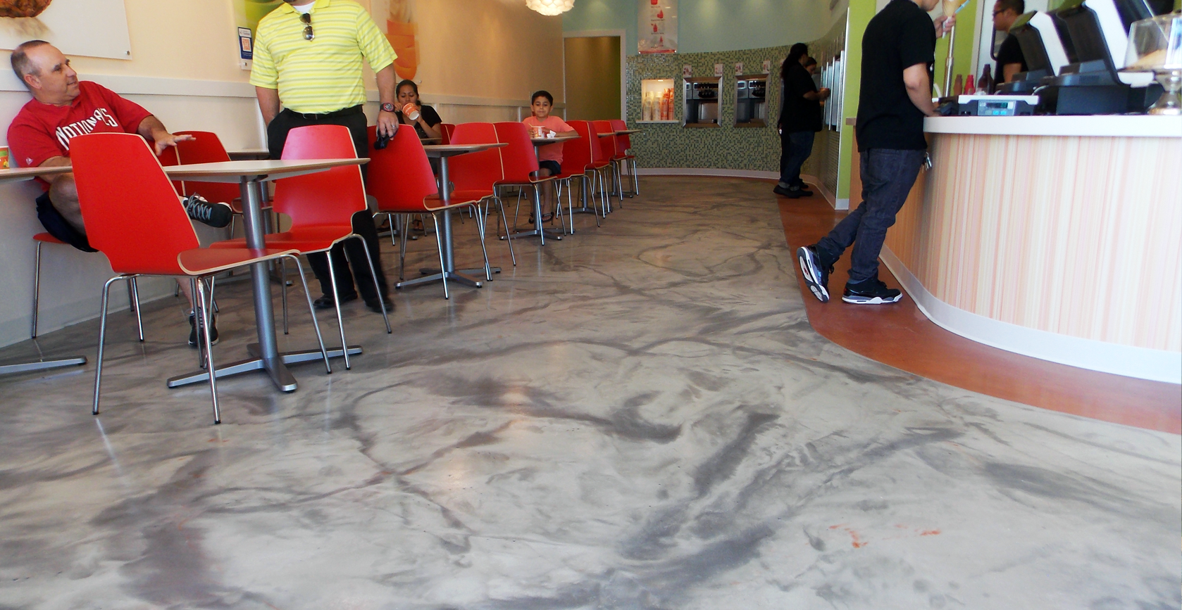 Epoxy Coating in a Restaurant Floor
