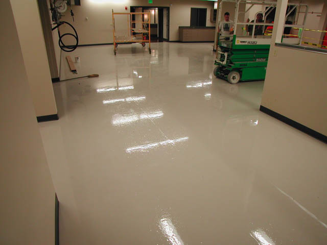 Epoxy Coatings used in Industrial facility